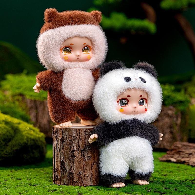 Non-Toxic Vinyl Plush Dolls Cute Animal Friend Series (Panda/Otter/Puppy) The Best Gifts