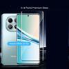 3pcs 3D Curved Tempered Glass Screen Protector for Redmi Note 15/ Note 15 5G/ Redmi Note 15 Pro/ Note15 Pro+ 5G HD Clear Glass Protection Film