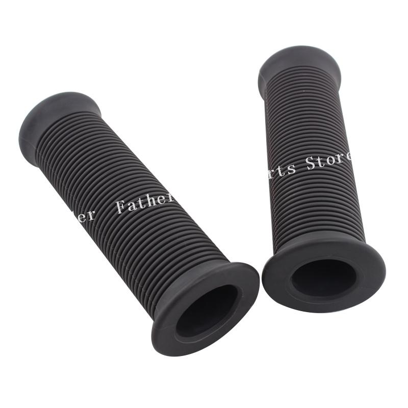1" 25mm 28mm Universal Accessry Motorcycle Retro Grips Streak Rubber Handle Grip Handle Bar for Moto Chopper Bobber Cafe Racer