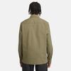 Timberland Solid Color Single-Breasted Loose Comfortable Long Sleeve Shirt Men Shirts Army-Green A5U5U-A58