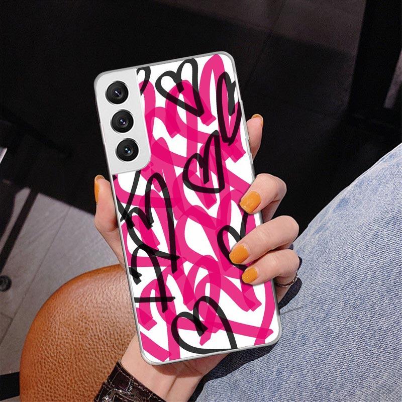 

AMOR This Is Love Phnoe Case for Samsung Galaxy S26 S25 Edge S23 S24 Ultra S22 Plus S21 S20 FE Unique Cover Soft Coque Galaxy S2 Samsung S21 FE