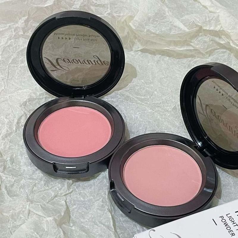 HERORANGE - Light Pink Mist Monchrome Powder Cheek Blusher - 1-3