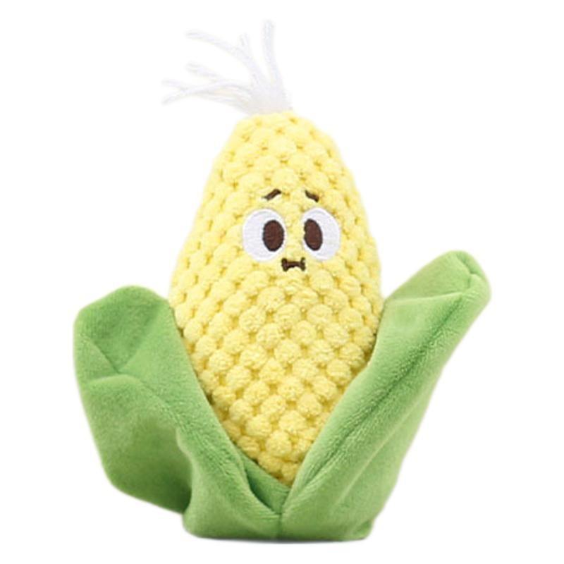 Plush Enchanting Soft Onion And Corn Keychain Cute Vegetable Accessory Gift