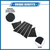 6 Pcs Pillar Posts Door Window Trim Cover Compatible for Chevrolet Malibu 2016-2021, Durable Plastic Black Anti Scratch Stickers Door Pillar Moldings