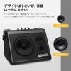 Donner Amplifier for Electronic Drum Keyboard 20W External Speaker Small Mini Wireless Black Japanese Instruction Manual DDA-20