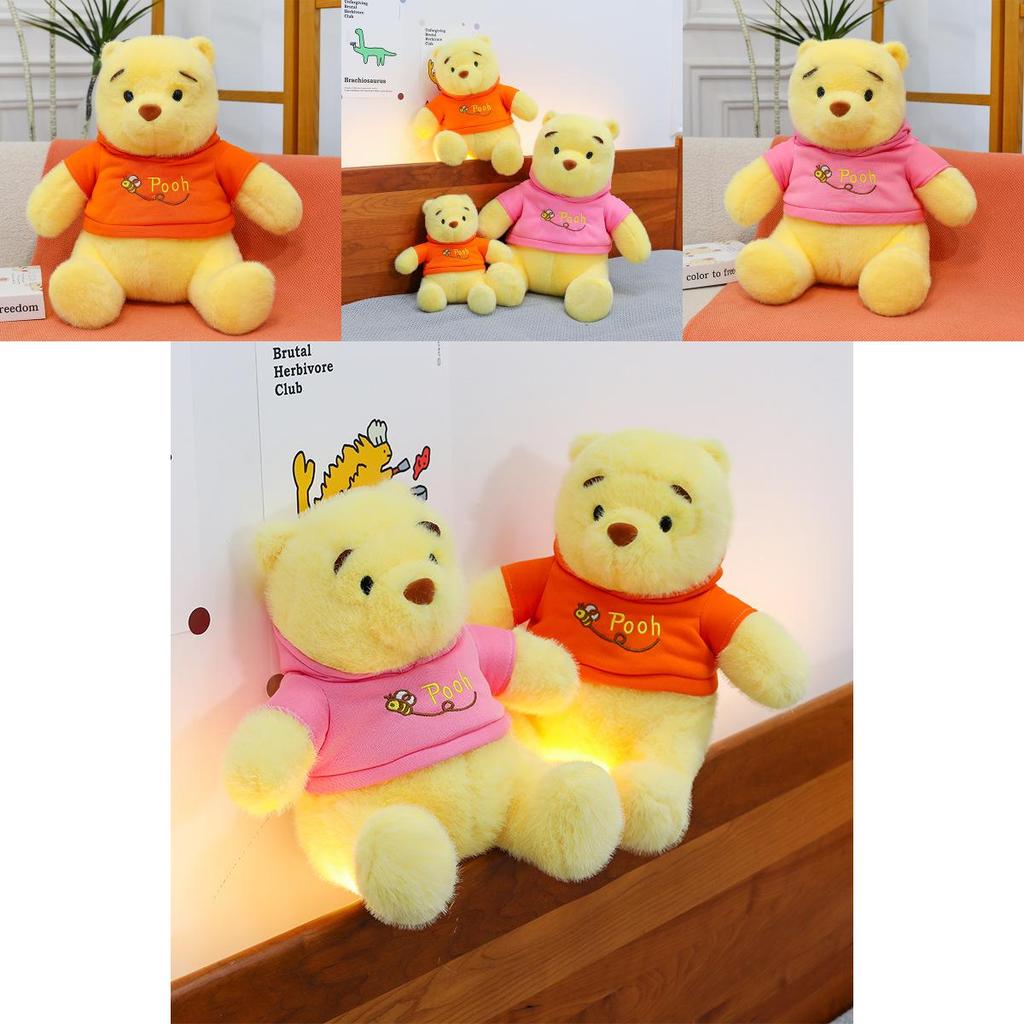 Winnie The Pooh Plush Pillow With Soft Velvet Material For Gift And Home Decor