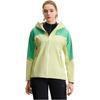 FILA Explorer Outdoor Series Color Block Hooded Long Sleeve Waterproof Warm Jacket Women Jacket Light-Yellow A11W527703F-YE