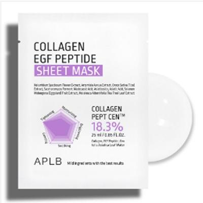 Gesichtsmaske Kollagen EGF Peptid Tuchmaske, 3 / 5 / 10 Stück, Festigkeitsgebende & Feuchtigkeitsspendende Pflege