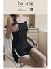 Women's Casual Summer Pajamas with Chest Pads - Suspender Shorts Set
