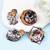 New Astronaut Brooch Cute Planet Astronaut Metal Badge Space Commemorative Gift Popular Jewelry