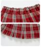Autumn 2025 Girls' Cartoon Sweater Vest & JK Plaid Skirt Set
