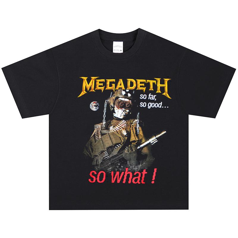 Megadeth T-Shirt, Soft Fabric Casual Daily Wear M