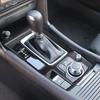Pour Mazda 3 Angsela intérieur modifié fibre de carbone véritable cadre de levier de vitesses de console centrale autocollant de décoration pièces automobiles