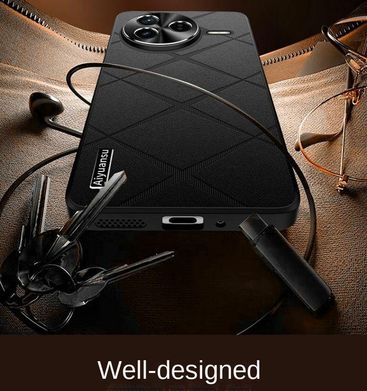 For Xiaomi POCO F7 Pro Case Hard PU Leather With Ring Sand Protective Back Cover Case For Xioami POCO F7 Ultra F7Pro Phone Shell