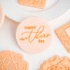 Mother's Day Fondant Mold Cookie Embossing Mould Easy Releases Plastic Cake Decorating Tool for Baking Enthusiasts
