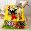 Animal Friends Adventure Blanket Soft & Cozy Suitable for Sofa Picnics Couch for All Seasons Playful Design Perfect Gift for Relatives and Friends