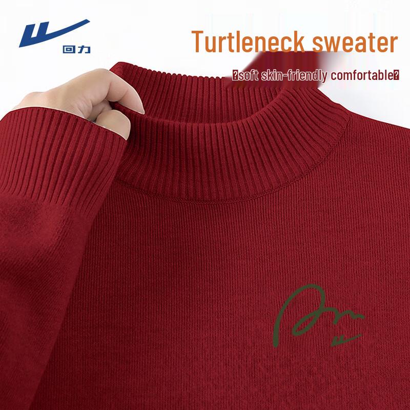 

Huili Men s American Style Thick Knitted Winter Sweater 3XL
