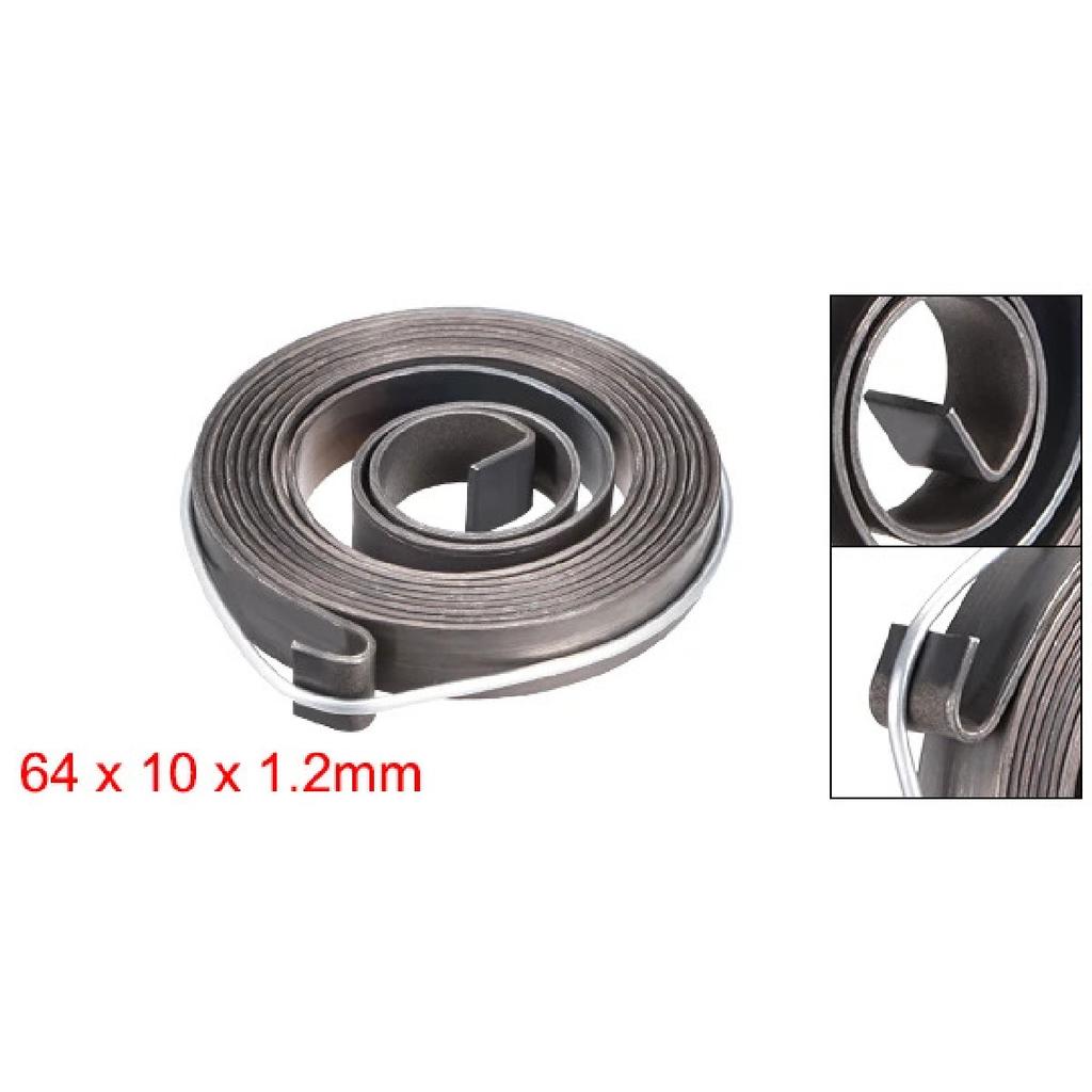 UXCELL Drill Press Spring Drill Press Quill Feed Return Coil Spring Assembly Spring Steel Chemical Blackening Finish 1PCS
