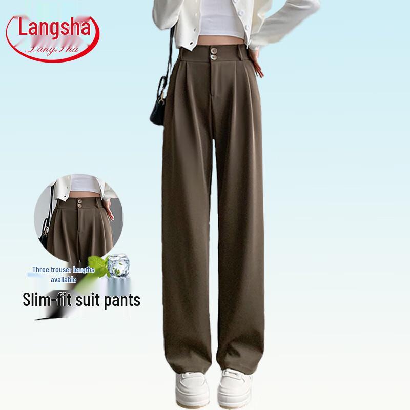

Women s High-Waist Wide-Leg Suit Trousers S (85-95 lbs)