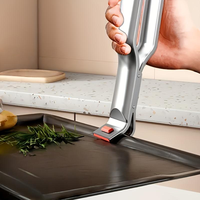 Stainless Steel Anti-scald Clips, Kitchen Bowl Grippers, Heat-resistant Kitchen Tools, High-temperature Oven Clips