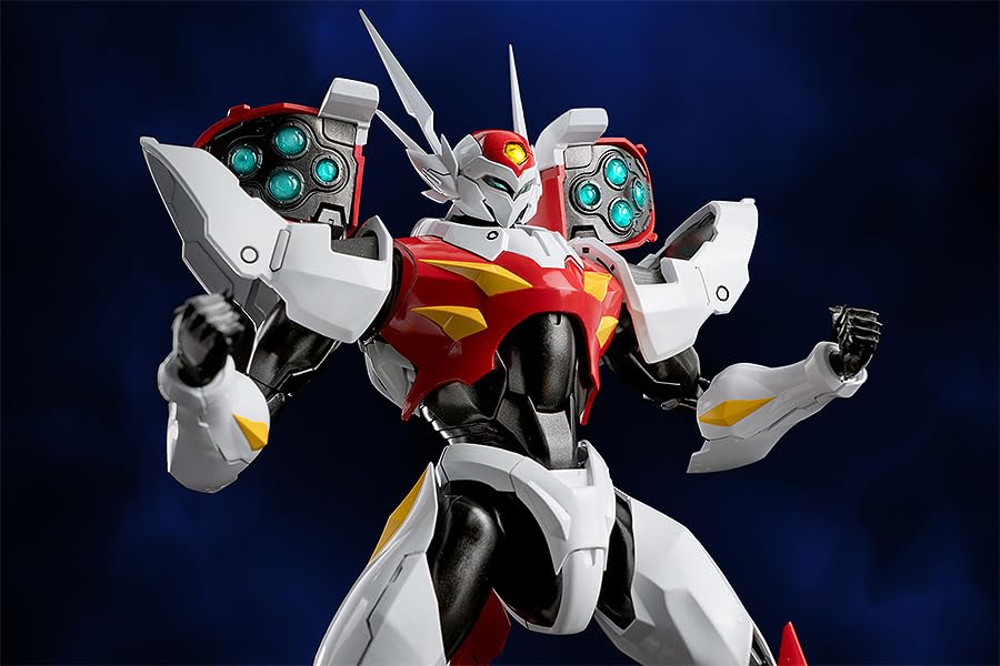 Robodo Space Knight Tekkaman Blade Tekkaman Blade Figurină mobilă pictată din aliaj, ABS, PVC, POM și zinc, la scară largă