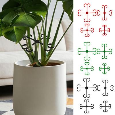 4Pcs Plants Stem Support Holder Heavy Duty Indoor Outdoor Monstera Plant Support Rack Growing Climbing Plants Fixing Stabilization Clamp
