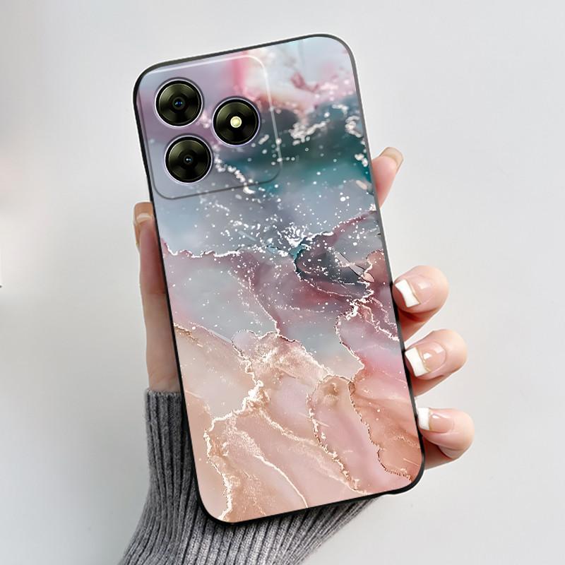 Pentru Blackview Wave 8C 6.56" Wave 8 Black View Wave8C Wave8 Spate TPU Silicon Moale Carcasă Telefon Luxos Drăguț Iepuraș Iubire Husa Amuzantă