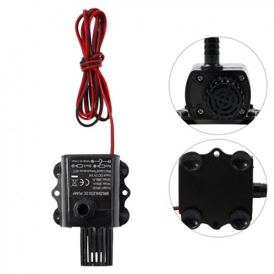 Black Cable Length150cm Brushless Pump Filter Submersible Water Pump 5W PC + ABS