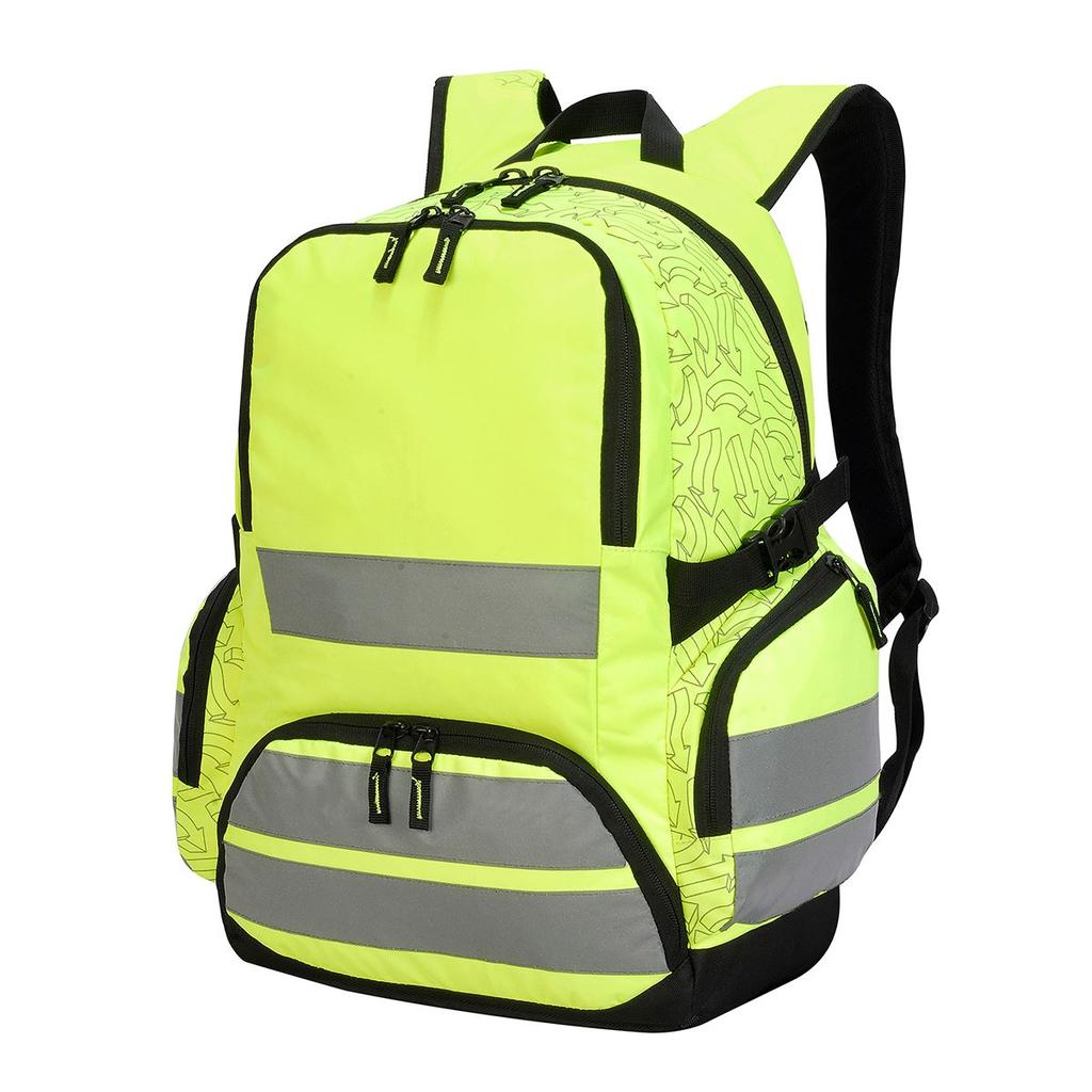 Shugon London Pro Hi-Vis Backpack (Pack Of 2)