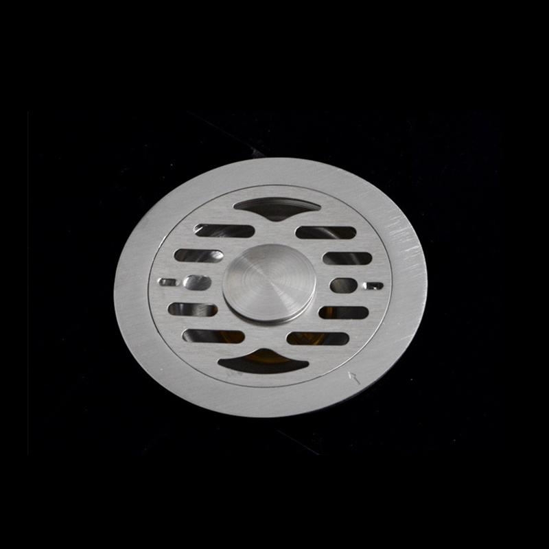Stainless Steel Bathroom Floor Drain Grate Shower Waste Strainer Cover Deodorant Drainage System for Bathrooms