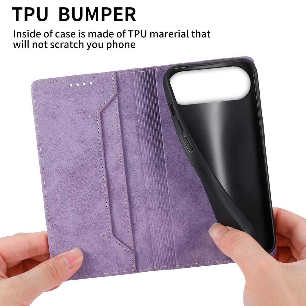 For iPhone Air Wallet Case RFID Blocking PU Leather Phone Cover