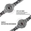 30-in-1 Multifunction S2 Steel Ratchet Screwdriver & Wrench Set