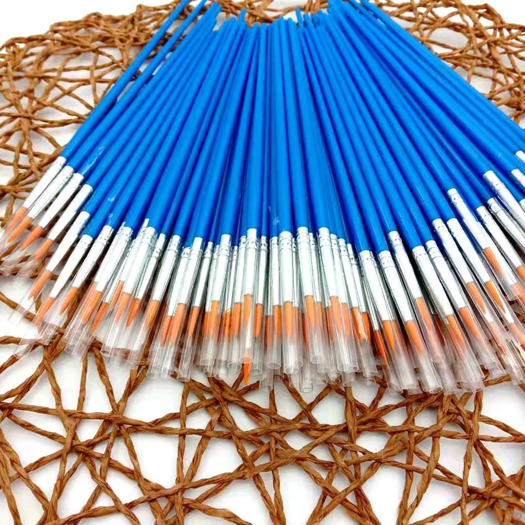 Acrylic Paint Brushes Set Nylon Hair Oil Painting Crafts