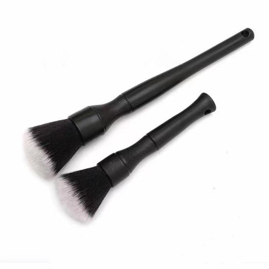 Car Interior Cleaning Brush Soft Nylon Bristle Dust Remover for Air Vents & Crevices Scratch-Free Long Handle Detailing Tool for Dashboard