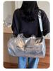 Unisex Travel Bag: Fashionable Dry/Wet Separation, Short-Distance Luggage, Handbag, Gym, and Crossbody Bag