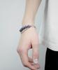 Iamj Deep Wave Gemstone Link Bracelet