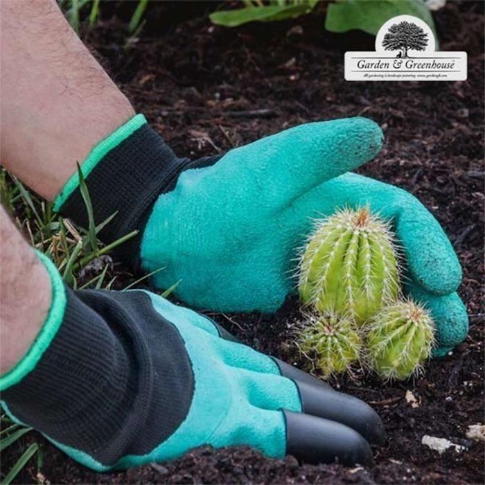 A Pair of 4-claw Gardening Gloves