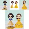 Detailed Princess Bella Snow White Pvc Miniatures For Delightful Dollhouse Decor