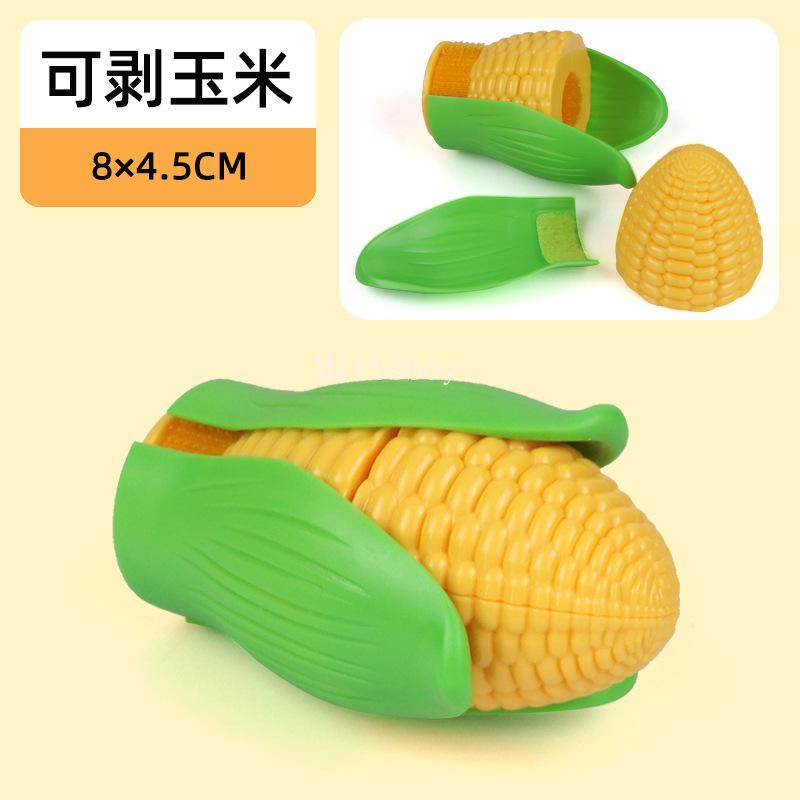 Novo 1Pcs Pasta Chechele Montessori Simulação Brinquedo Casa de Brincar Legume Biscoito Pão Brinquedos de Assar Descompressão Brinquedo Educacional Presente