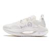 Li Ning Fabric Synthetic Leather Versatile Comfortable Shock Absorbing Non-Slip Wear-Resistant Lightweight Rebound Low-Top Running Shoes AZGS084-1