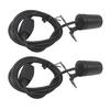 Motorcycle Angels Wing Projection Light Kit 2Pcs Angels Wing Door Lighting Courtesy Projector Waterproof