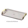 Elegant Bathroom Serving Tray, Modern Vanity Tray