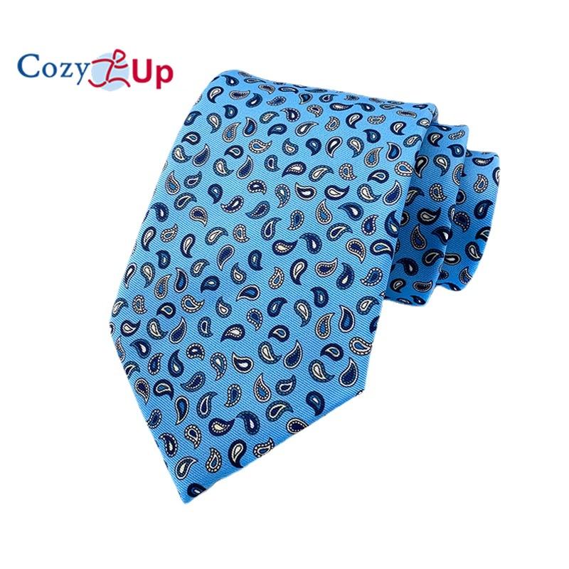 Cozy Up New Tie Men Vintage Print 146x8x3.5cm Holiday Party Wedding