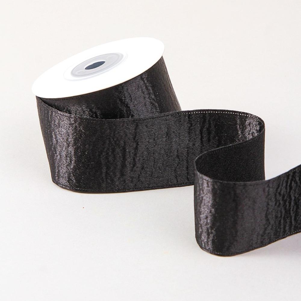 2.5cm 10 Yards Velvet Ribbon Single Sided Metallic Luster Glitter Ribbon Gloss Glitter Double Sided Chiffon Ribbon Hair Bows