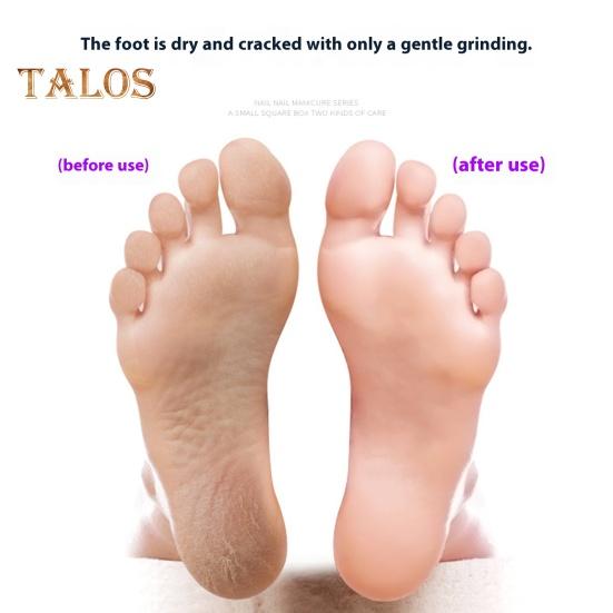 Nanoglass Foot File Callus Remover Dead Skin Removal Brush for Gentle Exfoliation Professional Pedicure Tool