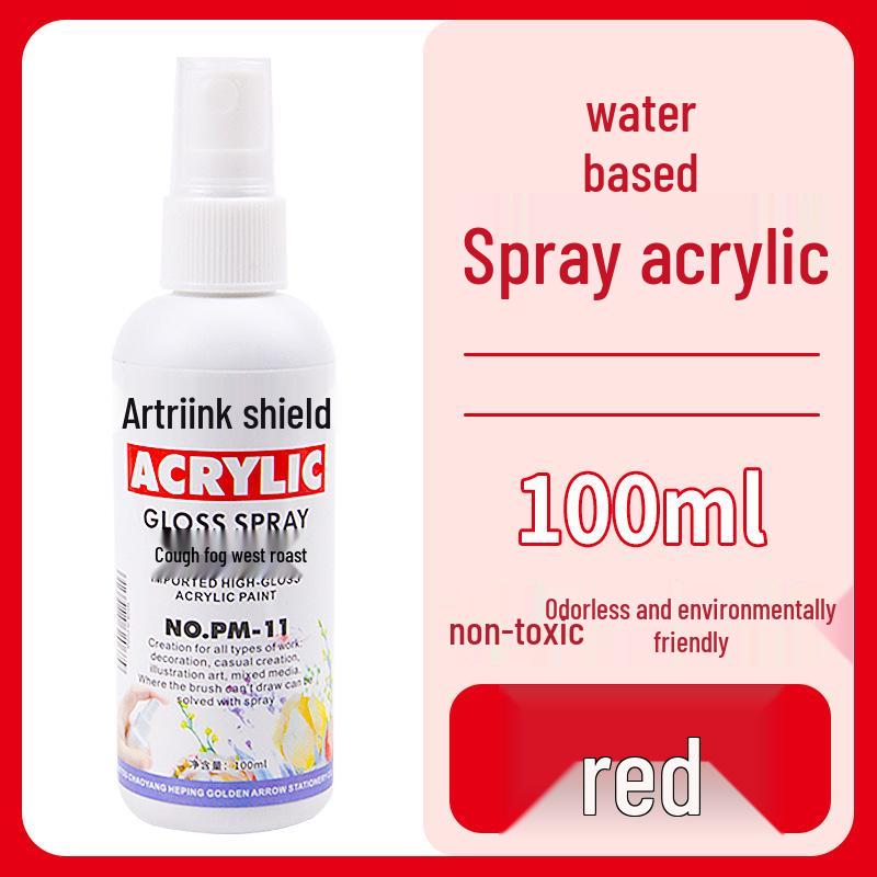 Acrylic Spray Ink - 24 Color Options for Ceramic and DIY Touch-up Paint Makeover