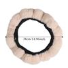 Breathable Steering Wheel Cover Warm&Cozy Winter Teering Wheel Cover  Auto Decoration