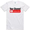 Iscriviti al Canale Video YouTube T-Shirt Nome Personalizzato - Dettagli del messaggio dopo l'acquisto -