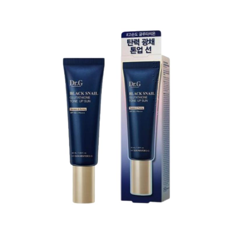 

Dr.G Солнцезащитный крем для выравнивания тона с глутатионом и черной улиткой 50 мл