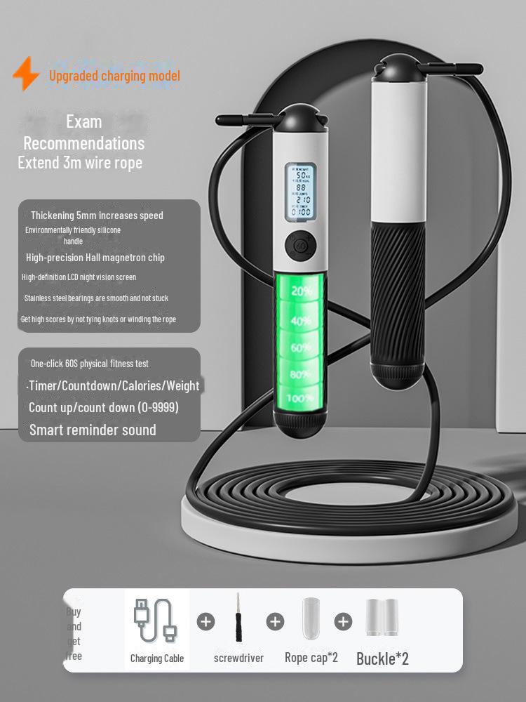 Hochwertiges knotenfreies Springseil für den Sport von Grund- und Hauptschülern